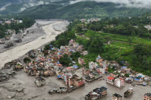 Photos: A Deadly Flood Tears Through Nepal and Tibet