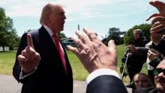 'Quiet, quiet, quiet!' - What triggers Trump to shut down reporters?