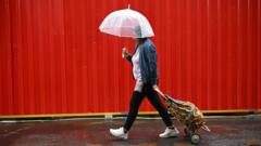 Bank holiday weekend to see more thunderstorms and rain