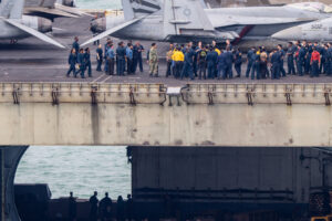 U.S.S. Abraham Lincoln Docks in Thailand, Giving Weary Crew a Break