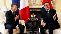 Burnham and Macron discuss small boats and bringing UK closer to Europe