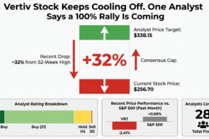 Vertiv Stock Keeps Cooling Off. One Analyst Says a 100% Rally Is Coming
